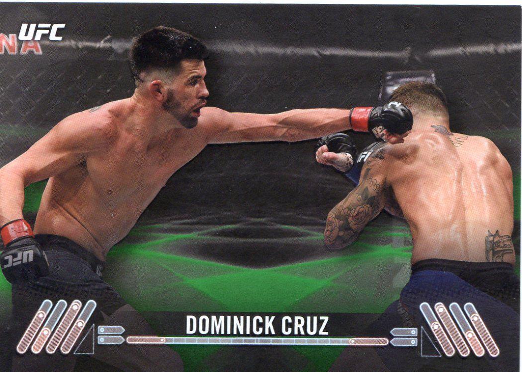 Dominick Cruz 2017 Topps UFC Knockout Base #25 Green