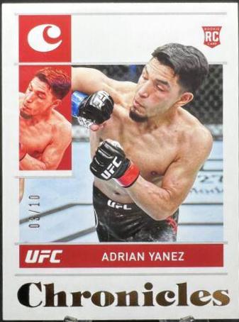 Adrian Yanez 2022 Panini Chronicles UFC Base Chronicles #78 Gold