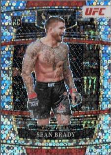 Sean Brady 2022 Panini Select UFC Concourse #31 Disco