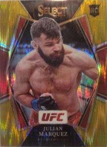 Julian Marquez 2022 Panini Select UFC Premier Level #170 Gold