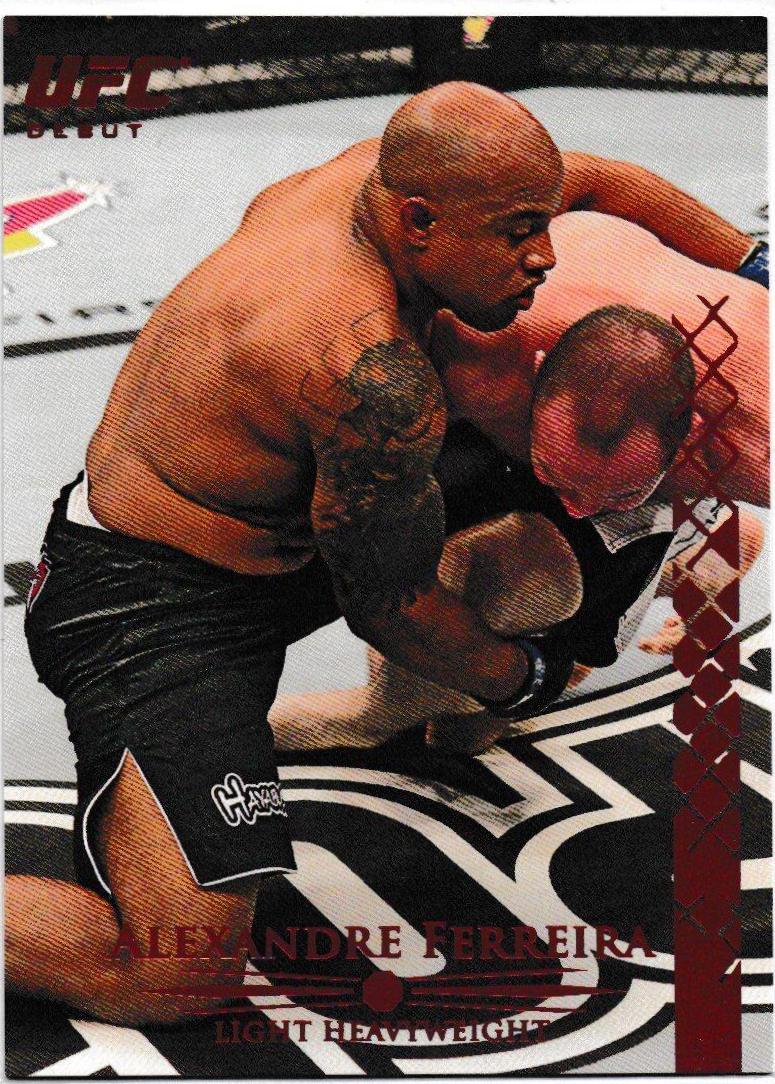 Alexandre Ferreira 2011 Topps UFC Title Shot Base #133 Red