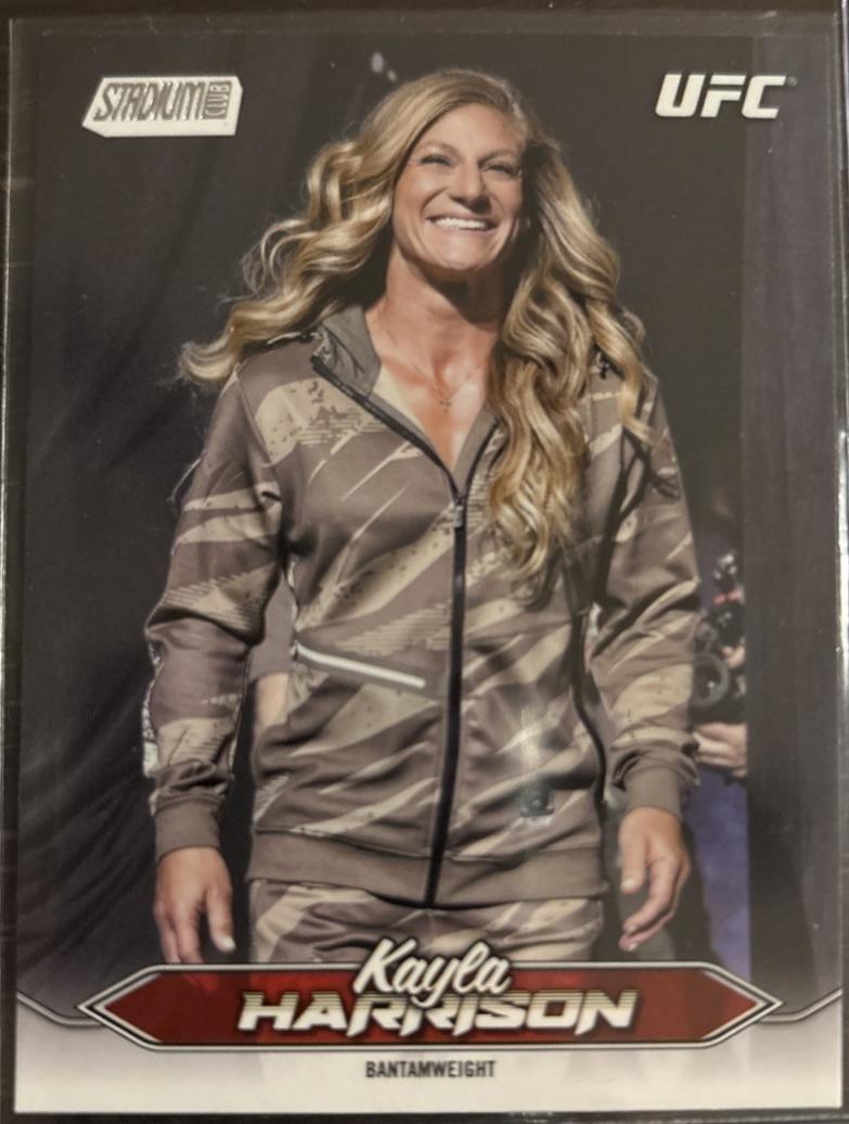Kayla Harrison 2025 Topps Stadium Club UFC Base Image Variations #221 Image Variation