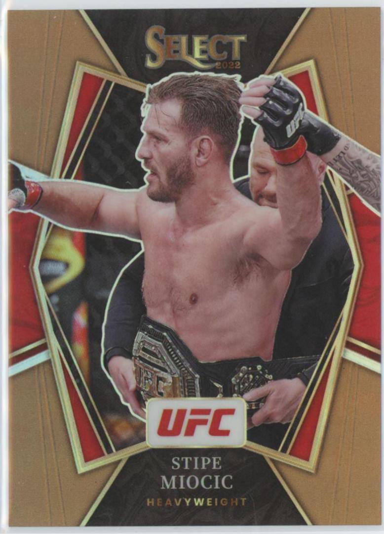 Stipe Miocic 2022 Panini Select UFC Premier Level #181 Bronze