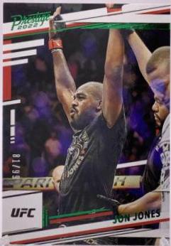 Jon Jones 2022 Panini Chronicles UFC Base Prestige #177 Platinum