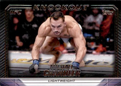 Michael Chandler 2024 Topps Knockout UFC Base #49 Black