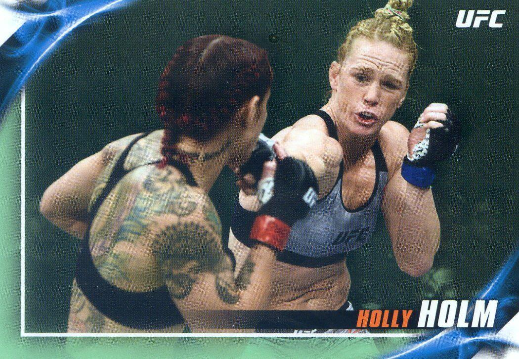 Holly Holm 2019 Topps UFC Knockout Base #54 Green