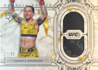 Jessica Andrade 2024 Topps Royalty UFC Regalia Relics #RAR-8 Platinum