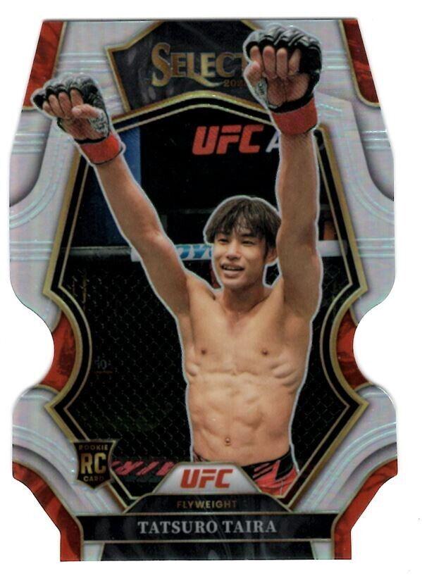 Tatsuro Taira 2023 Panini Select UFC Octagonside #277 Silver Die Cut