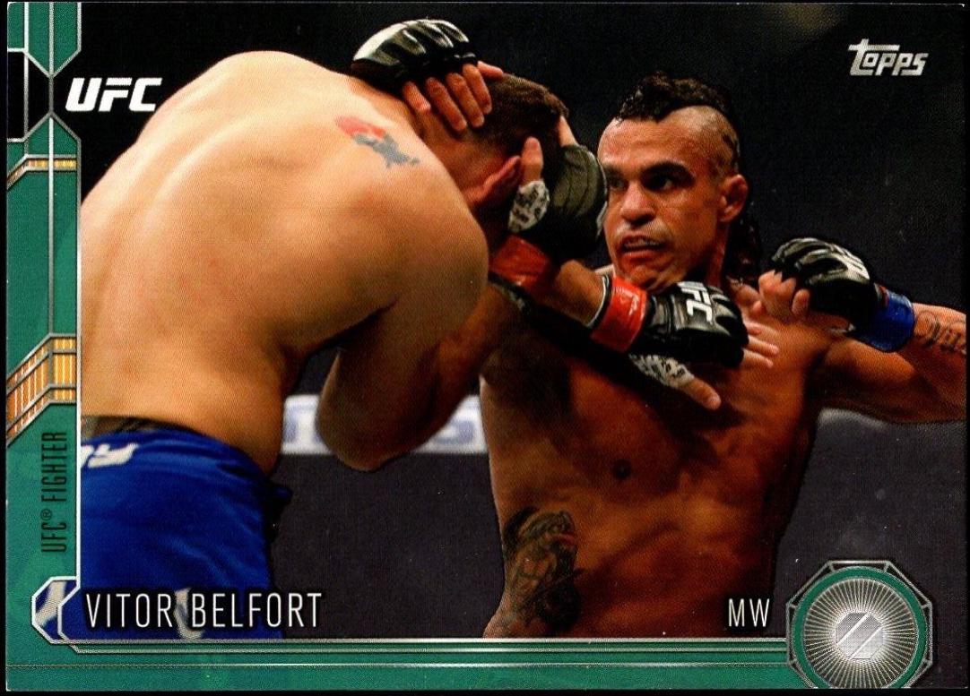 Vitor Belfort 2015 Topps UFC Chronicles Base #6 Green