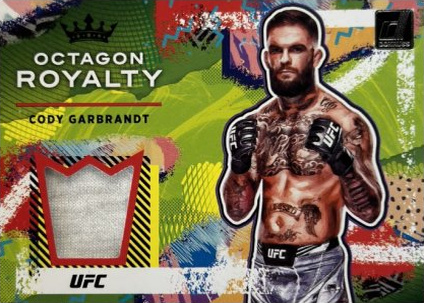 Cody Garbrandt 2022 Panini Donruss UFC Octagon Royalty #16 Prime