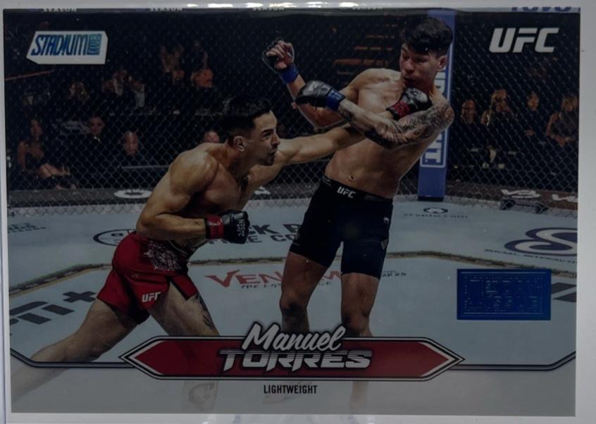 Manuel Torres 2025 Topps Stadium Club UFC Base #166 First Day Issue