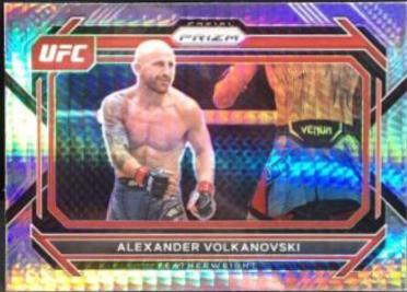 Alexander Volkanovski 2023 Panini Prizm UFC Base #36 Hyper