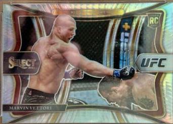 Marvin Vettori 2021 Panini Select UFC Premier Level #168 Lucky Envelopes