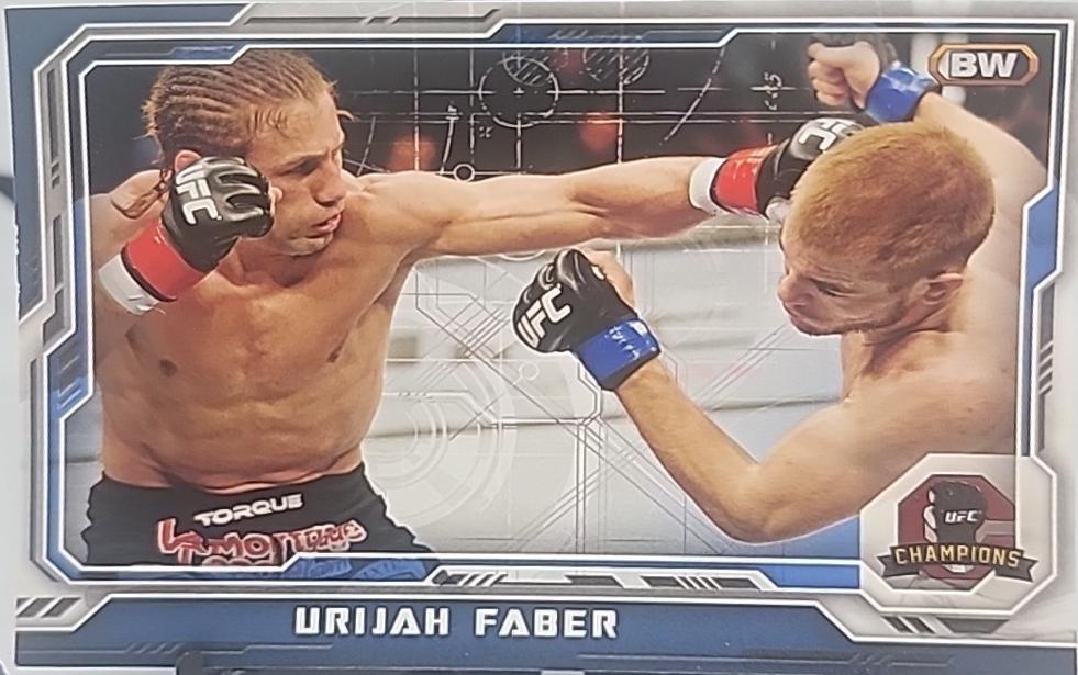 Urijah Faber 2014 Topps UFC Champions Base #88 Blue