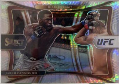 Jared Cannonier 2021 Panini Select UFC Premier Level #145 Lucky Envelopes