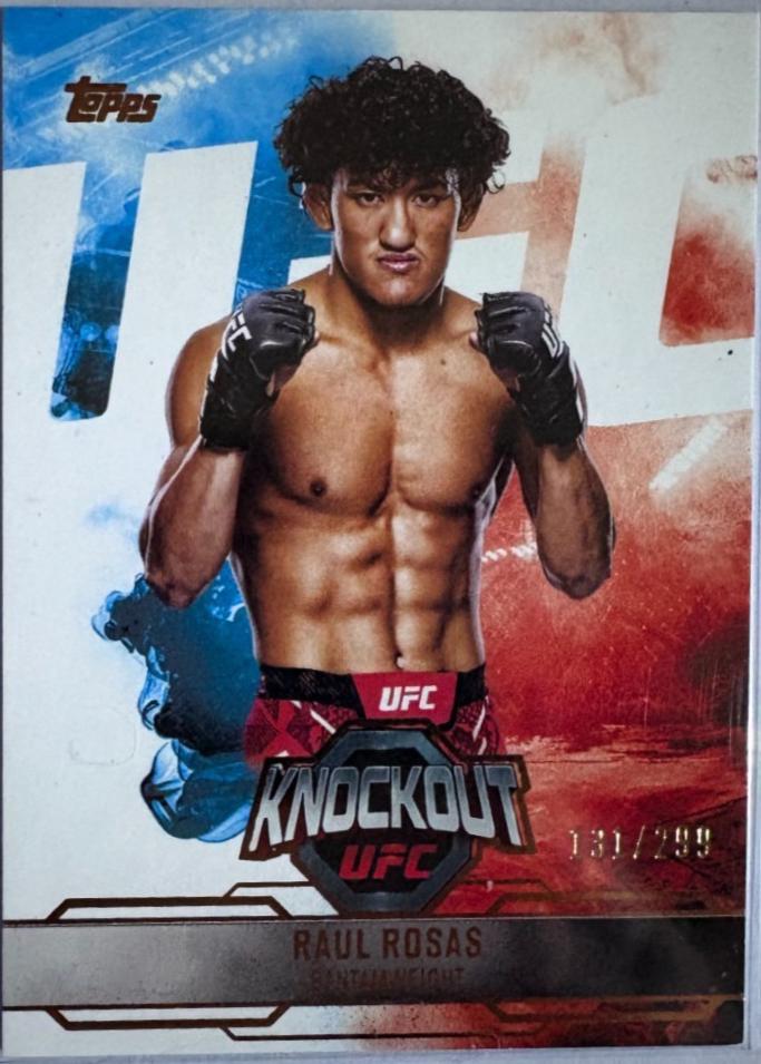 Raul Rosas 2025 Topps Knockout UFC Base #67 Bronze