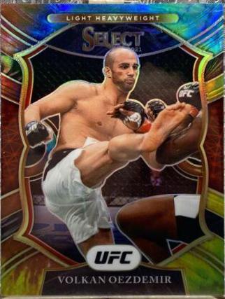 Volkan Oezdemir 2021 Panini Select UFC Concourse #53 Tie Dye