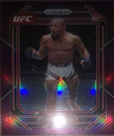 Tony Gravely 2023 Panini Prizm UFC Base #148 Purple