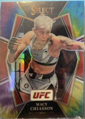 Macy Chiasson 2022 Panini Select UFC Premier Level #196 Tie Dye