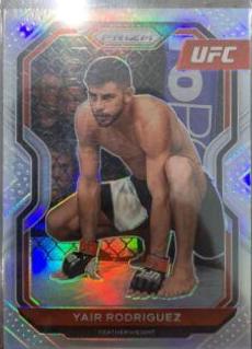 Yair Rodríguez 2021 Panini Prizm UFC Base #73 Silver