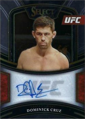 Dominick Cruz 2021 Panini Select UFC Signatures #22 Black Disco Prizms