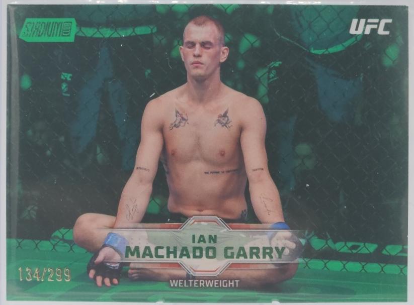 Ian Machado Garry 2026 Topps Stadium Club UFC Base #52 Green