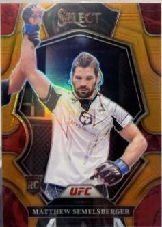 Matthew Semelsberger 2023 Panini Select UFC Premier Level #127 Orange
