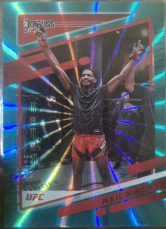Neil Magny 2022 Panini Donruss UFC Base #56 Teal