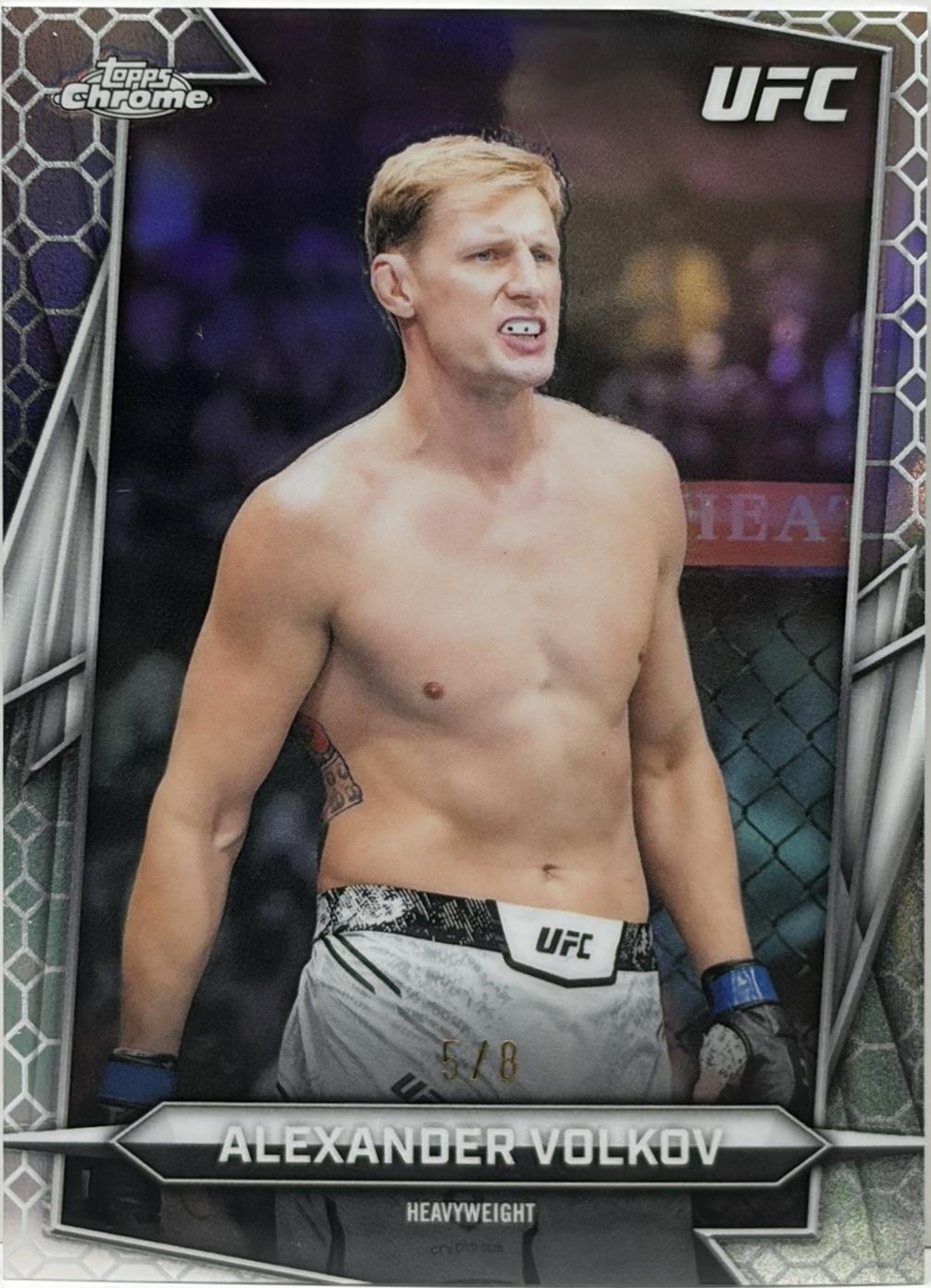 Alexander Volkov 2026 Topps Chrome UFC Base #12 Octafractor