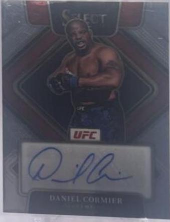 Daniel Cormier 2022 Panini Select UFC Signatures #37 Disco