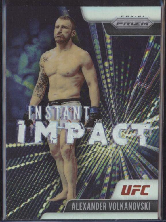 Alexander Volkanovski 2021 Panini Prizm UFC Instant Impact #25 Silver
