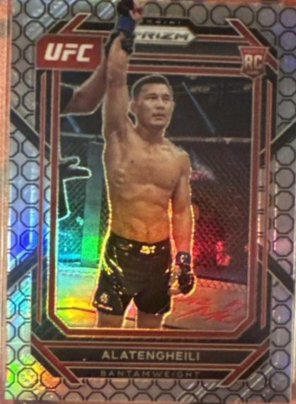 Heili Alateng 2023 Panini Prizm UFC Base #101 Octagon