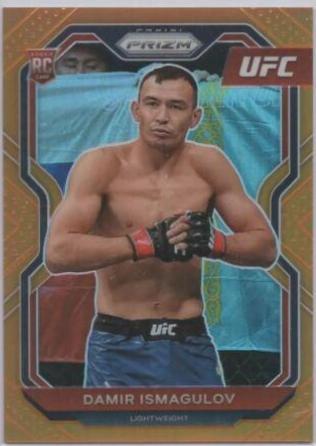 Damir Ismagulov 2021 Panini Prizm UFC Base #60 Orange