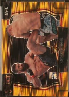 Andre Petroski 2023 Panini Select UFC Octagonside #224 Gold Flash