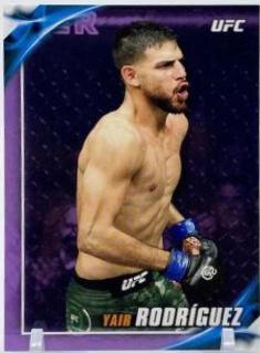 Yair Rodríguez 2019 Topps UFC Knockout Base #48 Purple