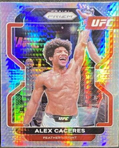 Alex Caceres 2022 Panini Prizm UFC Base #117 Hyper