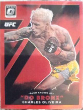Charles Oliveira 2022 Panini Donruss Optic UFC Also Known As #24 Red