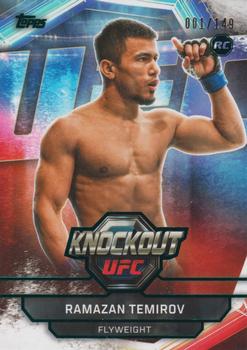 Ramazan Temirov 2026 Topps Knockout UFC Base #52 Teal