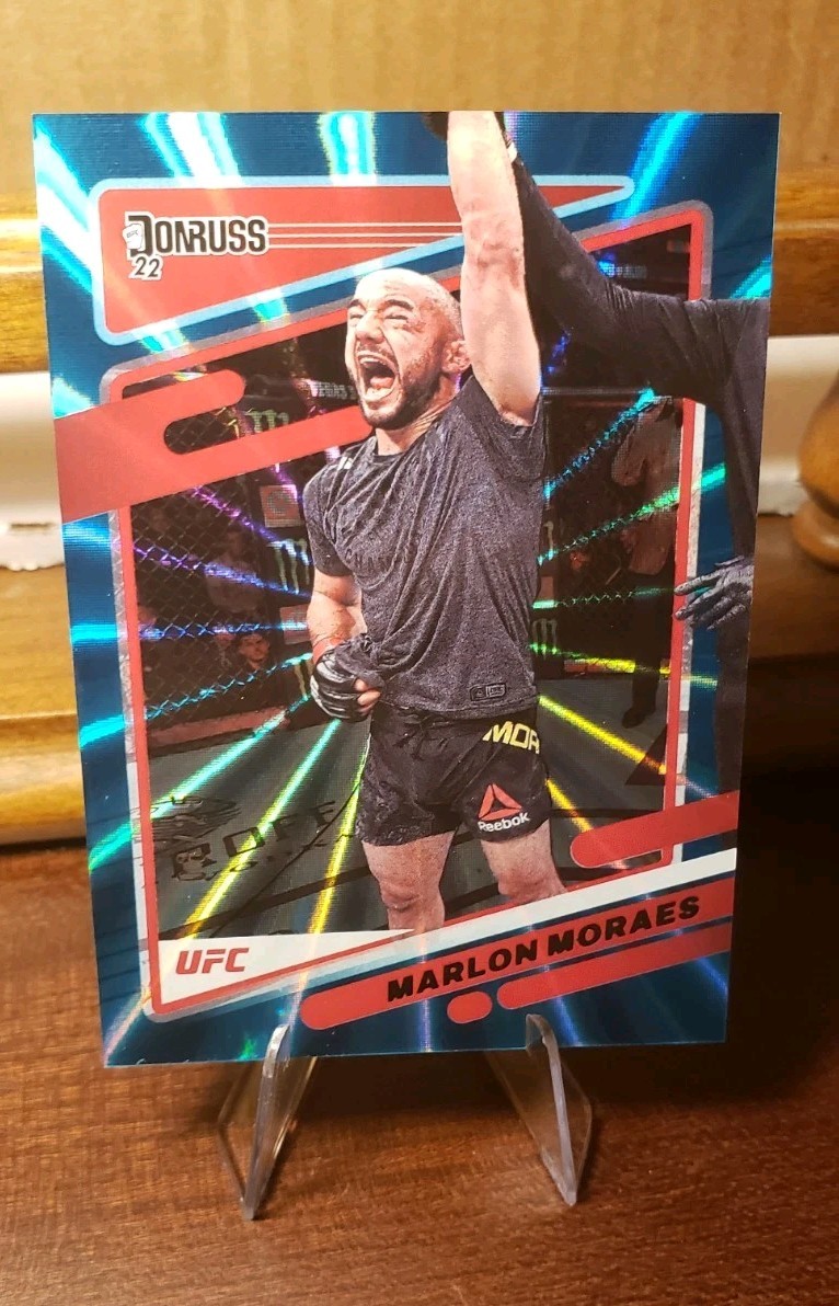 Marlon Moraes 2022 Panini Donruss UFC Base #74 Teal