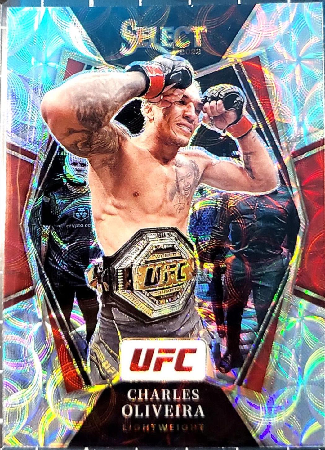 Charles Oliveira 2022 Panini Select UFC Premier Level #141 Silver