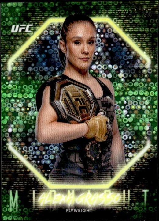 Alexa Grasso 2025 Topps Midnight UFC Base #4 Morning