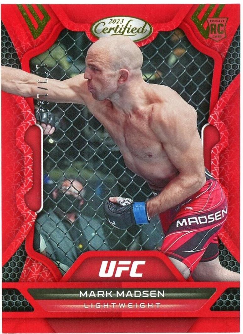 Mark Madsen 2023 Panini Chronicles UFC Base Certified #238 Red