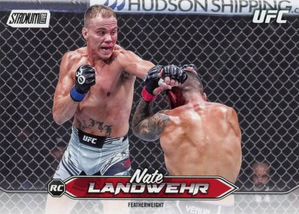 Nate Landwehr 2025 Topps Stadium Club UFC Base #140 Gold