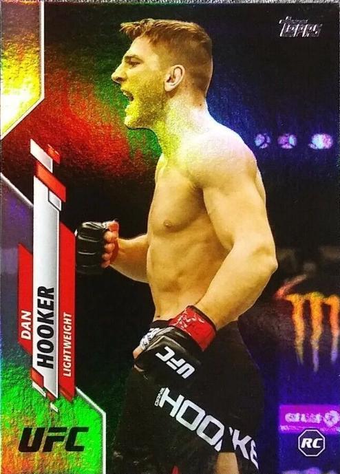 Dan Hooker 2020 Topps UFC Base #86 Rainbow Foil