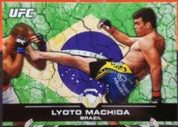 Lyoto Machida 2013 Topps UFC Bloodlines Base #5 Flag