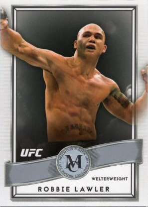 Robbie Lawler 2016 Topps UFC Museum Collection Base #39 Emerald