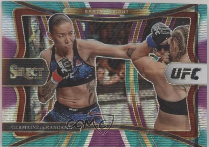 Germaine de Randamie 2021 Panini Select UFC Premier Level #137 Tri Color