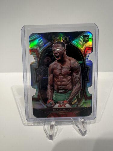 Randy Brown 2023 Panini Select UFC Concourse #81 Silver Die Cut