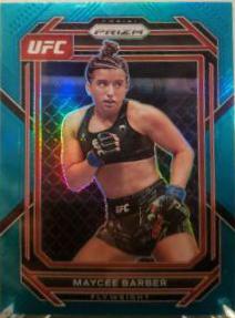 Maycee Barber 2023 Panini Prizm UFC Base #162 Teal