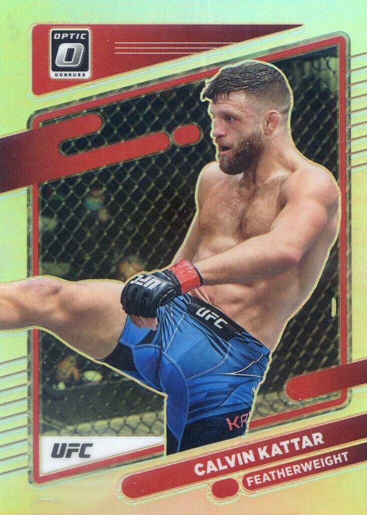 Calvin Kattar 2022 Panini Donruss Optic UFC Base #68 Holo